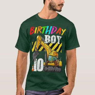 Camiseta Aniversário 10º Escavador 10 Anos Construção