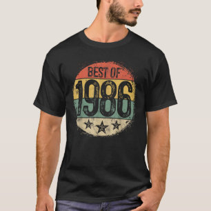 Camiseta Aniversário 1986 Design de Aniversário Vintage par