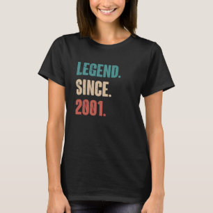 Camiseta Aniversário 22ª Decoração 22 anos Vintage 200