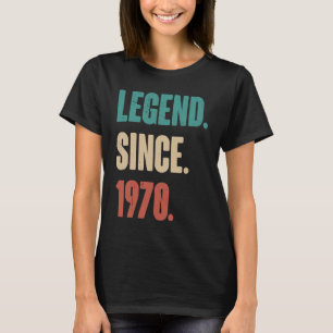 Camiseta Aniversário 53ª Decoração 53 anos Vintage