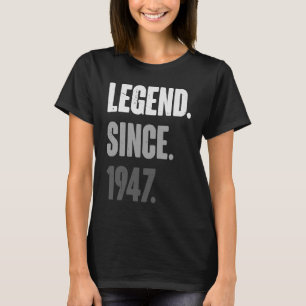Camiseta Aniversário 76.ª Decoração 76 anos Vintage 19