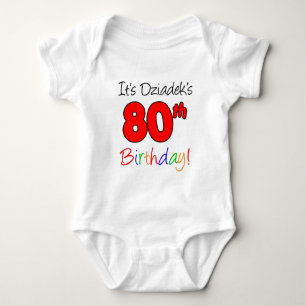 Camiseta Aniversário 80 do Dziadek
