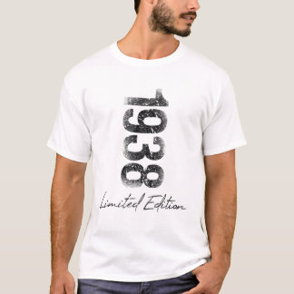 Camiseta Aniversário Ano 1938 Edição Limitada, Presente Usa