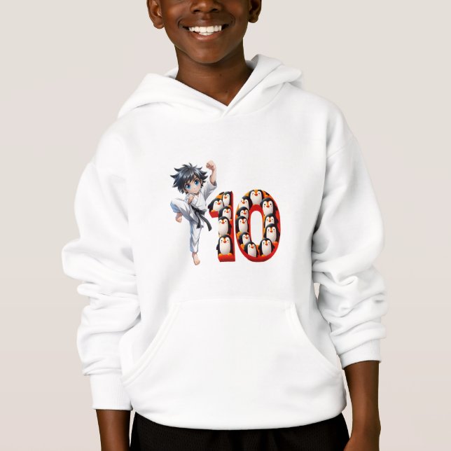 Camiseta Aniversário Aos 10 (Frente)