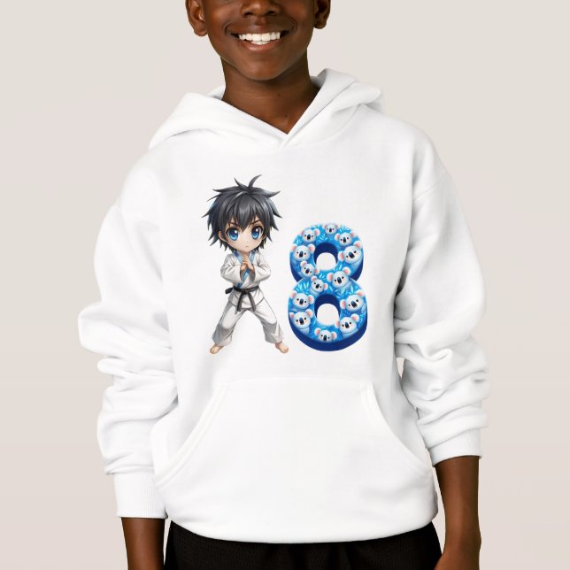 Camiseta Aniversário Às 8 (Frente)