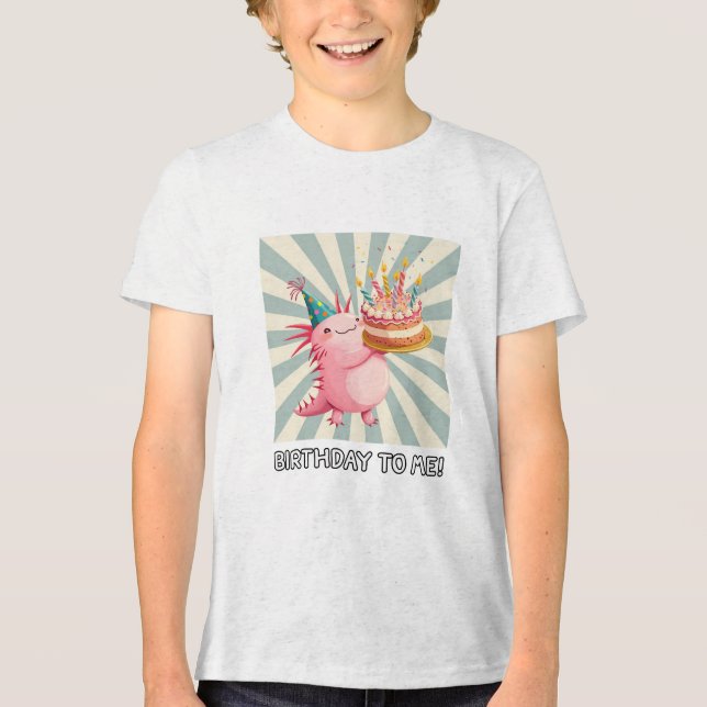 Camiseta Aniversário Axolotl (Frente)
