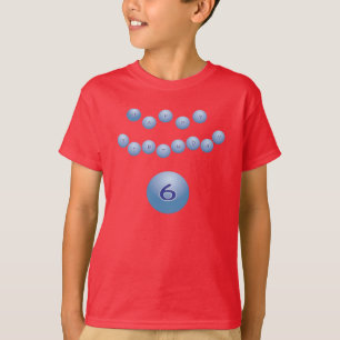 Camiseta Aniversário Azul para Meninos 6