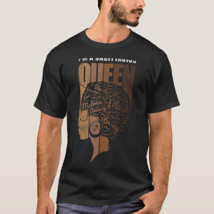 Camiseta Aniversário Black Queen Sagittarius Melanin Africa