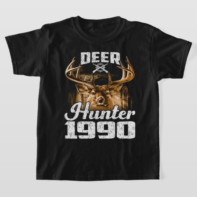 Camiseta Aniversário Caçador de Veados 1990 (Postura )