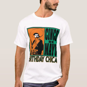Camiseta ANIVERSÁRIO CHICA de Cinco de Mayo