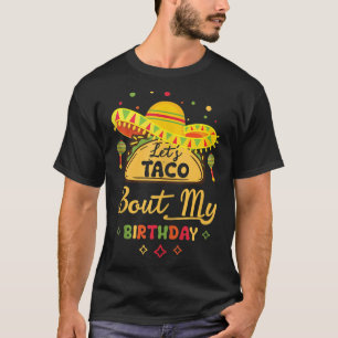 Camiseta Aniversário Cinco De Mayo Shirt Deixa Taco Sobre M
