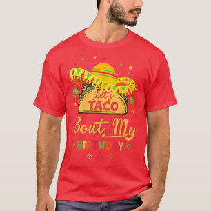 Camiseta Aniversário Cinco De Mayo Vamos Taco Sobre Meu Nas