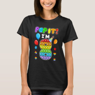 Camiseta Aniversário Crianças Pop, Eu Tenho 8 Anos 8 Anos A