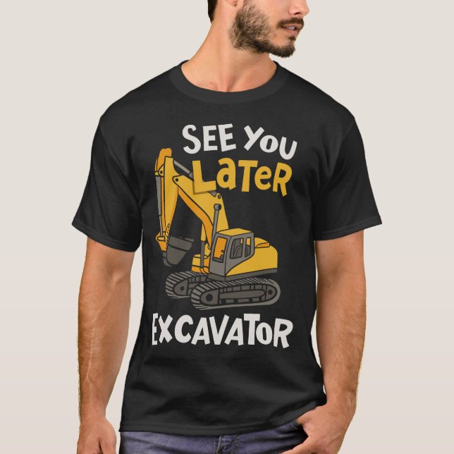 Camiseta Aniversário da Construção do Escavador (Frente)