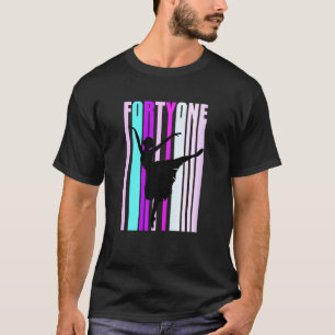 Camiseta Aniversário Da Dança Das Mulheres 41 ruas Para Mul