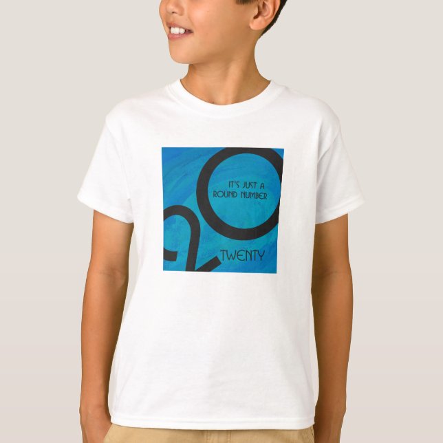 Camiseta Aniversário da Década Azul (Frente)