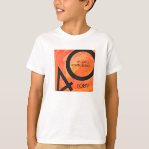 Camiseta Aniversário da Década Orange 40