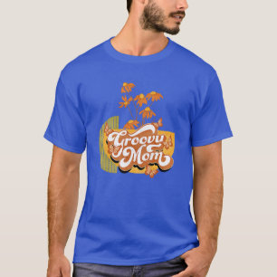Camiseta Aniversário da Família Retro Mamã 60 anos 70 Costu