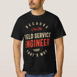 Camiseta Aniversário da Ocupação do Trabalho de Engenheiro