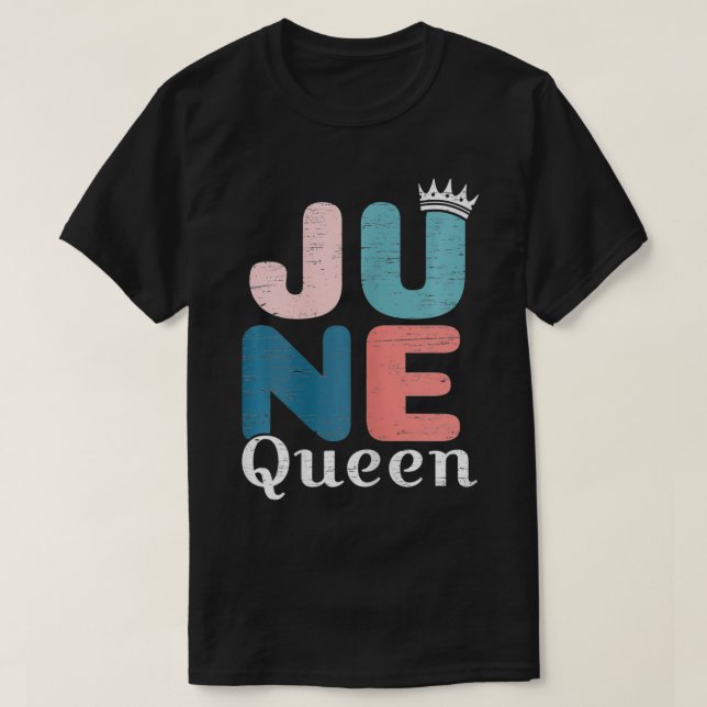 Camiseta Aniversário da Rainha (Frente do Design)
