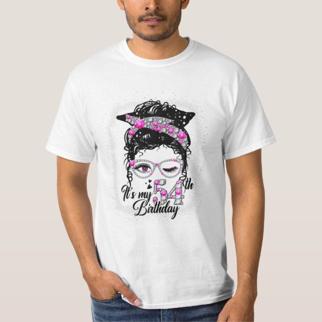 Camiseta Aniversário da Rainha 54 Anos (Frente)