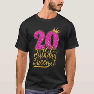 Camiseta Aniversário da Rainha Diamante, 20 de 20 anos
