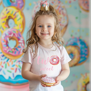 Camiseta Aniversário da Rosquinha Rosa