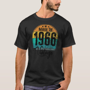 Camiseta Aniversário da Vintage Aniversário de 1966 Anivers