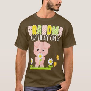 Camiseta Aniversário da Vovó de Porco