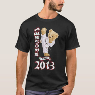 Camiseta Aniversário de 10 anos Crianças 2013 Urso Teddy In