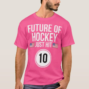 Camiseta Aniversário de 10 Anos de Ice Hockey