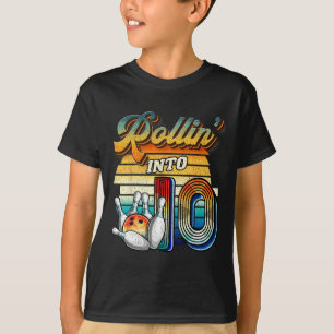 Camiseta Aniversário de 10 anos de idade, festa de aniversá