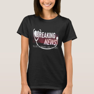 Camiseta Aniversário de 10 Anos de Trabalho de Enfermeira 1