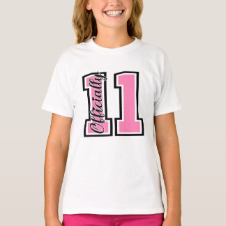Camiseta Aniversário de 11 anos