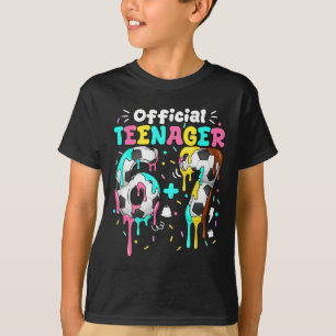 Camiseta Aniversário de 13 anos Adolescente Oficial Seis Se