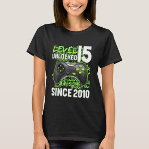 Camiseta Aniversário de 15 Anos Filho Menino Menina 15 anos