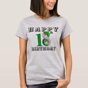 Camiseta aniversário de 18 anos