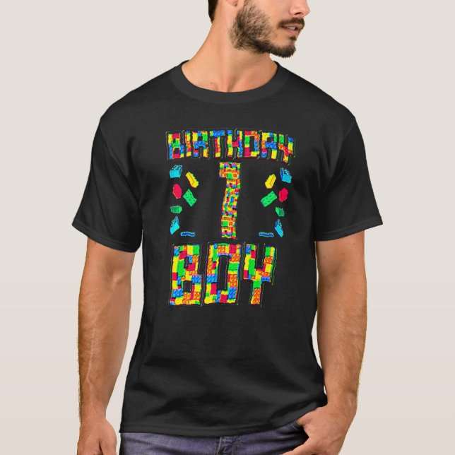 Camiseta Aniversário de 1 ano com quebra-cabeça Toddler (Frente)
