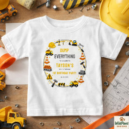 Camiseta Aniversário de 1 ano da Construção | Festa do Cami