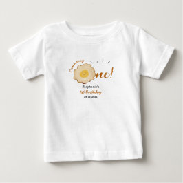 Camiseta Aniversário de 1 ano do Ovo Frito Fofo