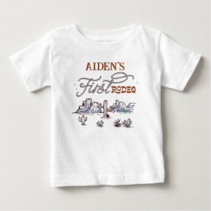 Camiseta Aniversário de 1 ano do Primeiro Rodeio Moderno Az