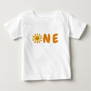 Camiseta Aniversário de 1 ano do Sol