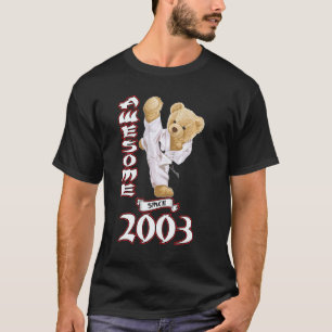 Camiseta Aniversário de 20 anos Homens Mulheres 2003 Incrív
