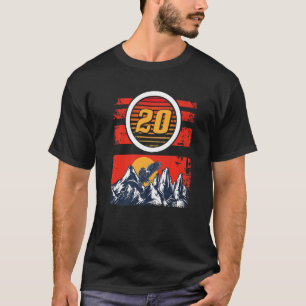 Camiseta Aniversário de 20 de 20 anos