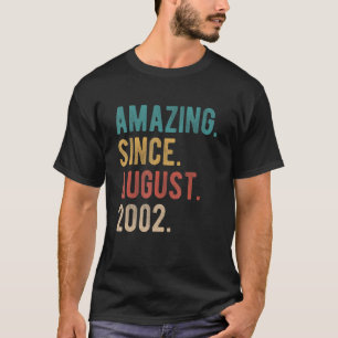 Camiseta Aniversário De 20 De 20 Anos Surpreendente Desde A