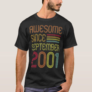 Camiseta aniversário de 21 anos De 21 Anos Incrível Desde S