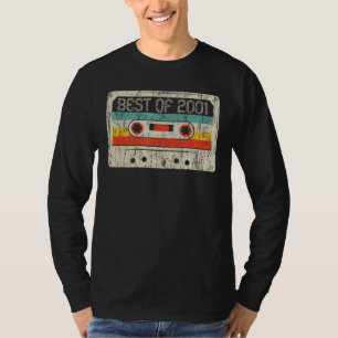 Camiseta aniversário de 21 anos Melhor Da Fita Cassete 2001