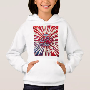 Camiseta Aniversário de 250 anos da América 1776-2026 Fogos
