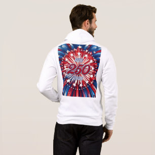 Camiseta Aniversário de 250 anos da América 1776-2026 Fogos