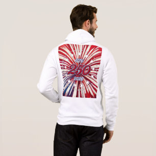 Camiseta Aniversário de 250 anos da América 1776-2026 Fogos